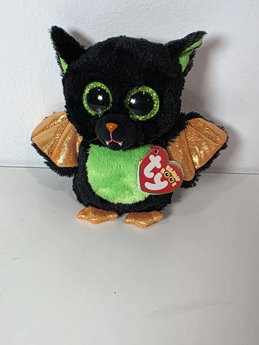 🎃 Ty Beanie Boos - BEASTIE the Halloween Bat